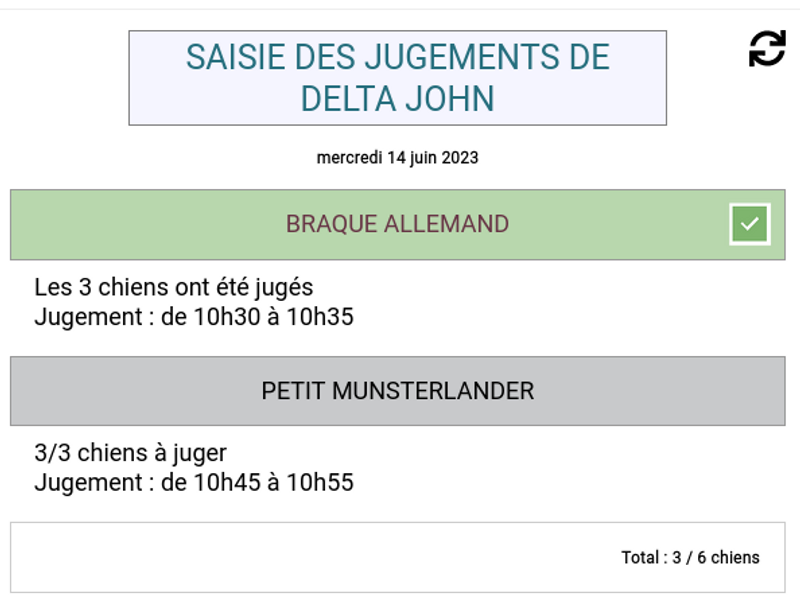 Application d'aide aux jugements